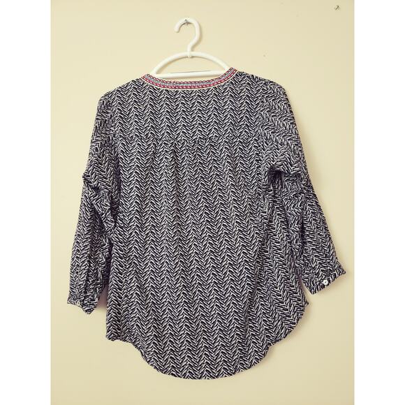 Daniel Rainn Womens Top Size S Bohemian Office Siren Festival Peasant Lot of 2 - Picture 4 of 10